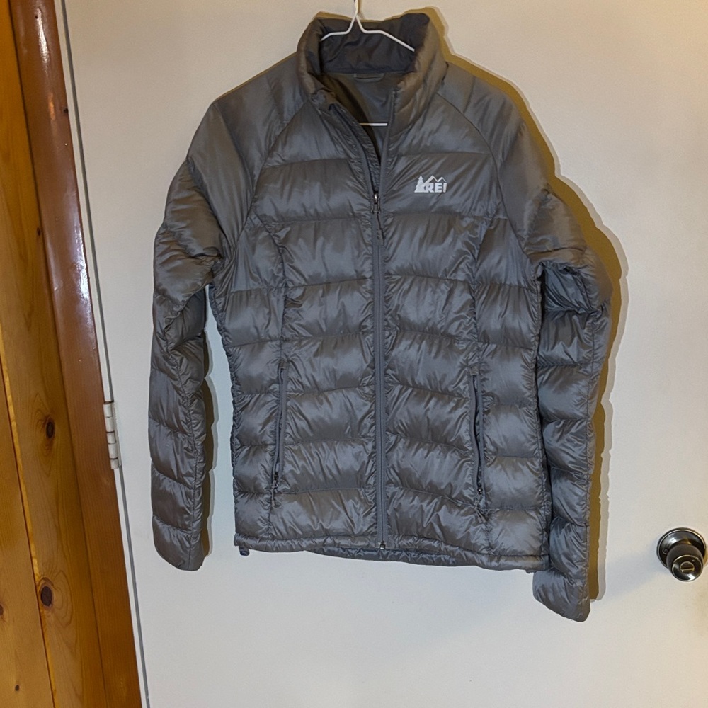Women’s REI Down Insulated Puffer Jacket Gray